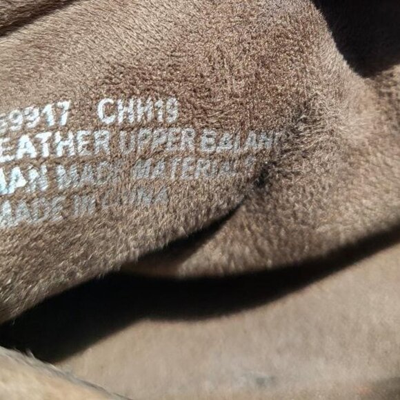 BOC Born Concept Boots Womens 7 M Slouch Ankle Bootie Z59917 Brown Suede Heels - Picture 7 of 8